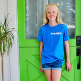 Housing Tee for Kids: turquoise